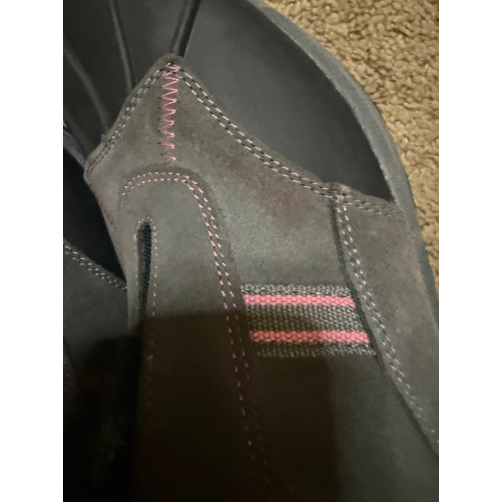 Women's Ryka Winter & Rain Boots Size 10 Gray with Pink Accents - Picture 6 of 7